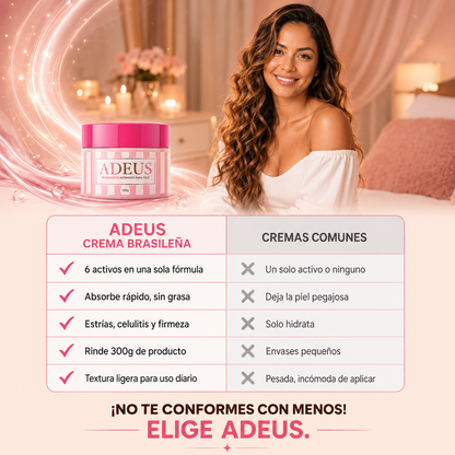 Crema ADEUS – Tratamiento Corporal Intensivo Brasileño 300g (Original)