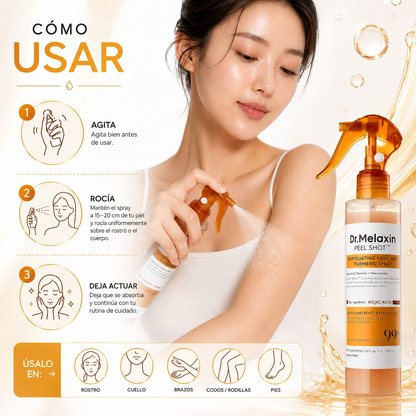 Dr. Melaxin Peel Shot – Spray Exfoliante Corporal (Original)