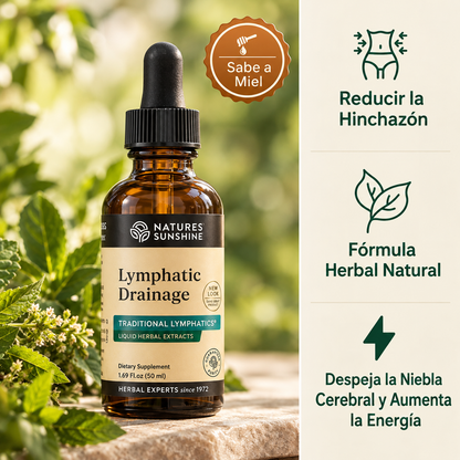 Drenaje Linfático – Gotas Naturales · Reduce la Hinchazón y Siéntete Más Ligera